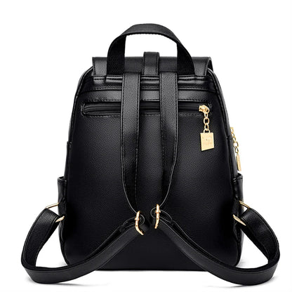 Backpacks- Elegant Metropolitan Carryall Backpack- - IndioGear Women Clothing