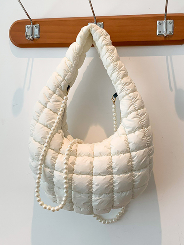 Bags- Quilted Shoulder Bag - Puffy Handbag- - IndioGear.com