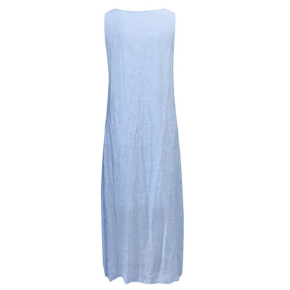 Beach Dresses- V-Neck Lace Detailed Maxi Dress for Summer Splendor- - IndioGear.com