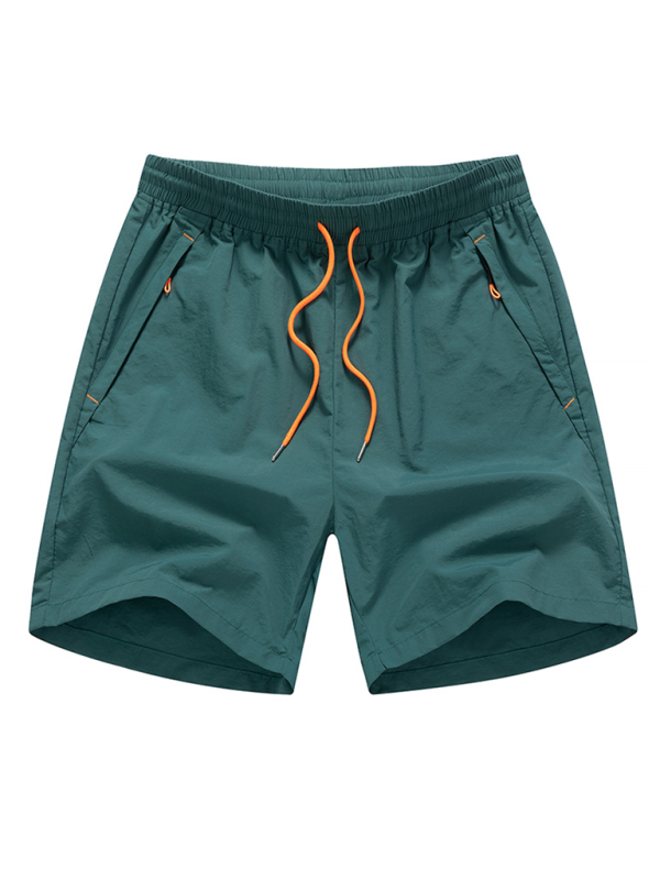 Beach Shorts- Men's Quick-Dry Beach Shorts- Grass green- IndioGear.com