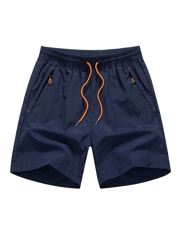 Beach Shorts- Men's Quick-Dry Beach Shorts- Purplish blue navy- IndioGear.com