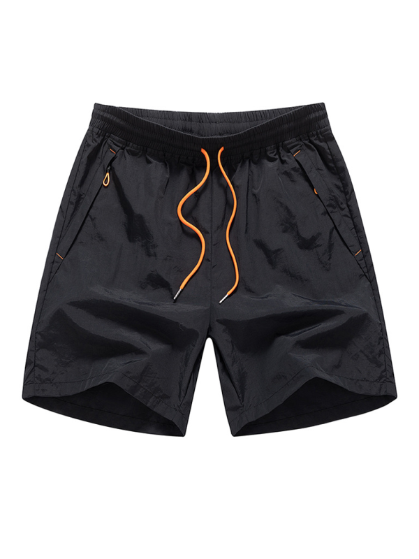 Beach Shorts- Men's Quick-Dry Beach Shorts- Black- IndioGear.com