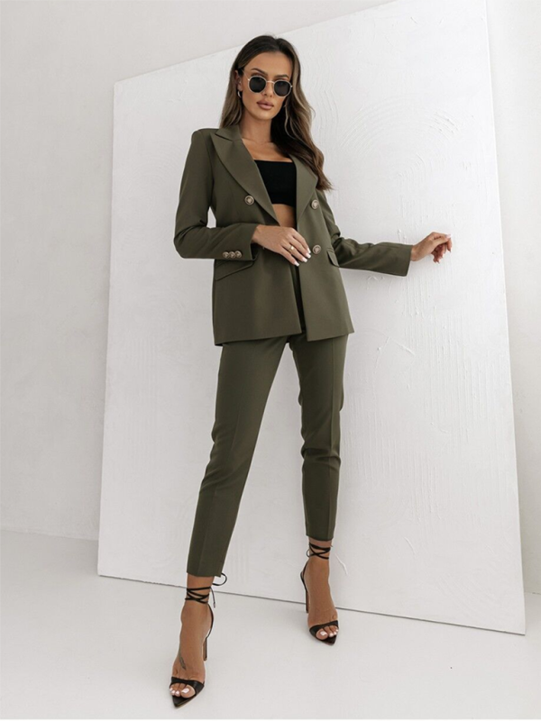 Blazers- Double-Breasted Blazer - Formal & Casual- - IndioGear.com