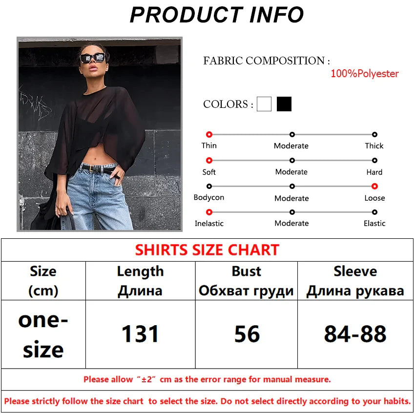 Blouses- Elegant High-Low Cape Top- - Chuzko Women Clothing