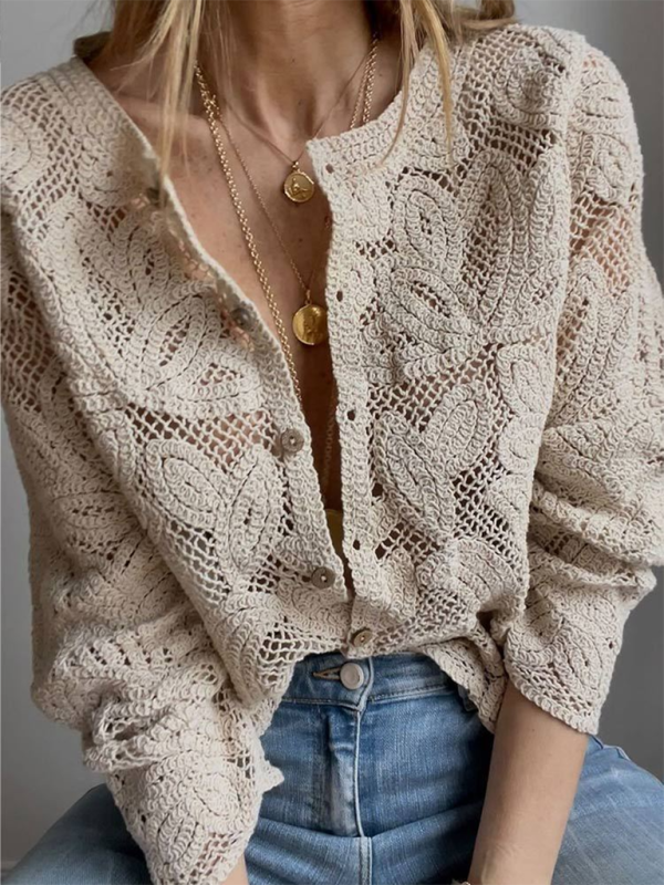 Blouses- Handcrafted Crochet Top for Women- - IndioGear.com