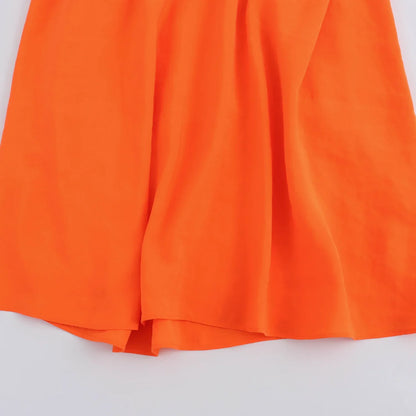 Cami Dresses- Solid Color Cami Dress with Ruched Waist for Summer- - IndioGear.com