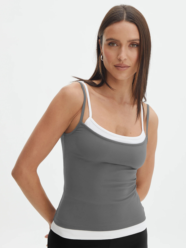 Cami Tops- Dual-Strap Athletic Top - Workout Cami- - IndioGear.com