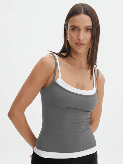 Cami Tops- Dual-Strap Athletic Top - Workout Cami- - IndioGear.com