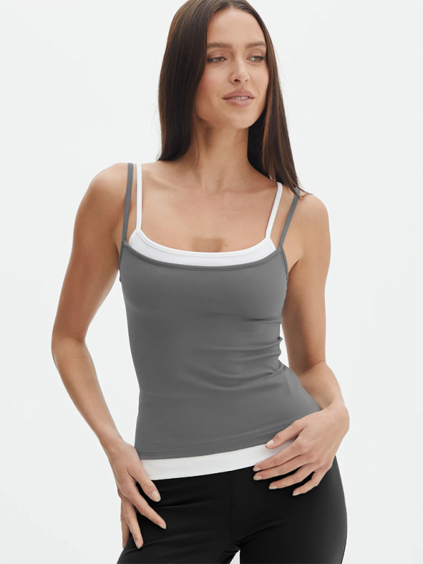 Cami Tops- Dual-Strap Athletic Top - Workout Cami- - IndioGear.com