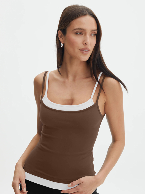 Cami Tops- Dual-Strap Athletic Top - Workout Cami- - IndioGear.com