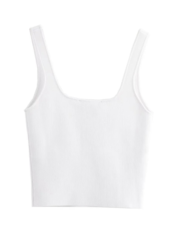 Cami Tops- Women Knitting Crop Tank Top- - IndioGear.com