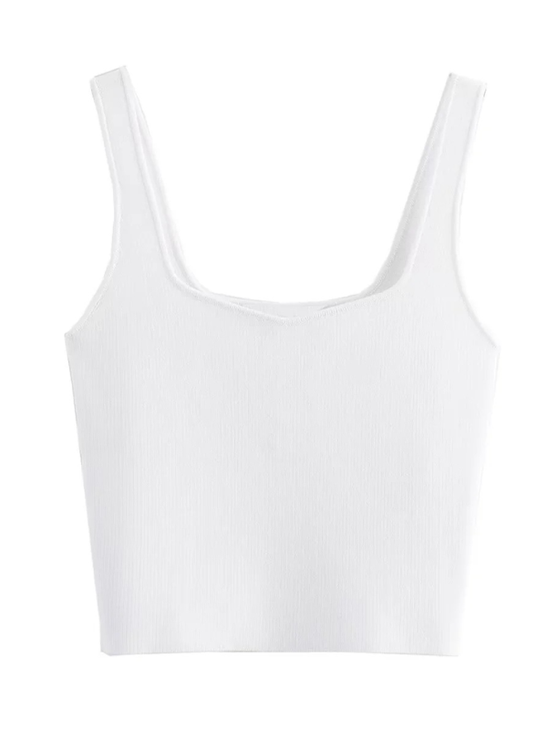 Cami Tops- Women Knitting Crop Tank Top- - IndioGear.com