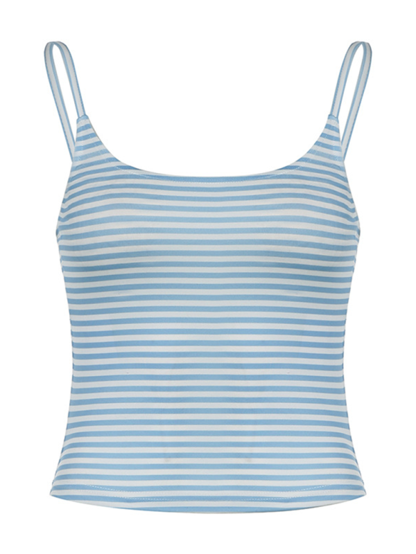 Cami Tops- Women’s Stripe Cami Top for Beach Trips- - IndioGear.com