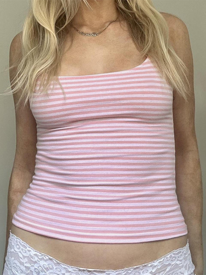 Cami Tops- Women’s Stripe Cami Top for Beach Trips- - IndioGear.com