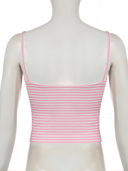 Cami Tops- Women’s Stripe Cami Top for Beach Trips- - IndioGear.com