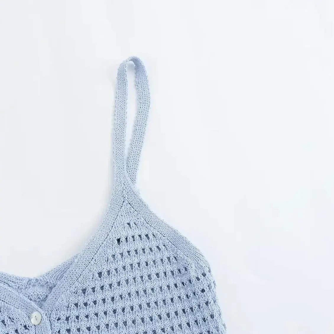 Camis Tops- Crochet Peplum Cami Top for Women- - IndioGear.com