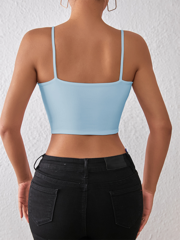 Camisoles- Essential Crop Cami Top for Women- - IndioGear.com