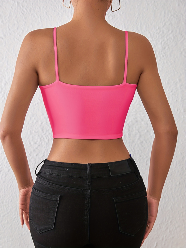 Camisoles- Essential Crop Cami Top for Women- - IndioGear.com