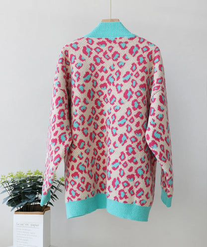 Cardigans- Cozy Chic Leopard Print Cardigan- - IndioGear.com