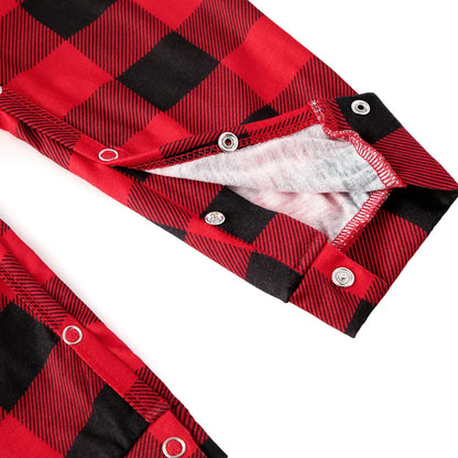 Classic Christmas Plaid Pajama Sets for the Whole Family