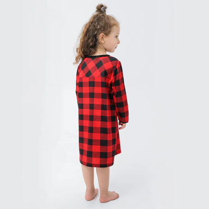 Classic Christmas Plaid Pajama Sets for the Whole Family