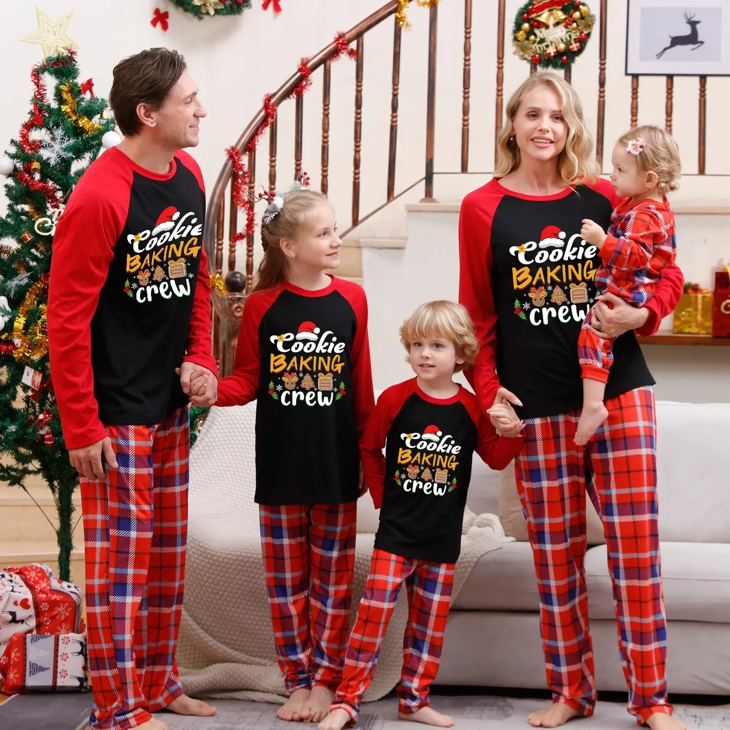 Pyjamas de Noël pour les soirées familiales festives pour tout le monde