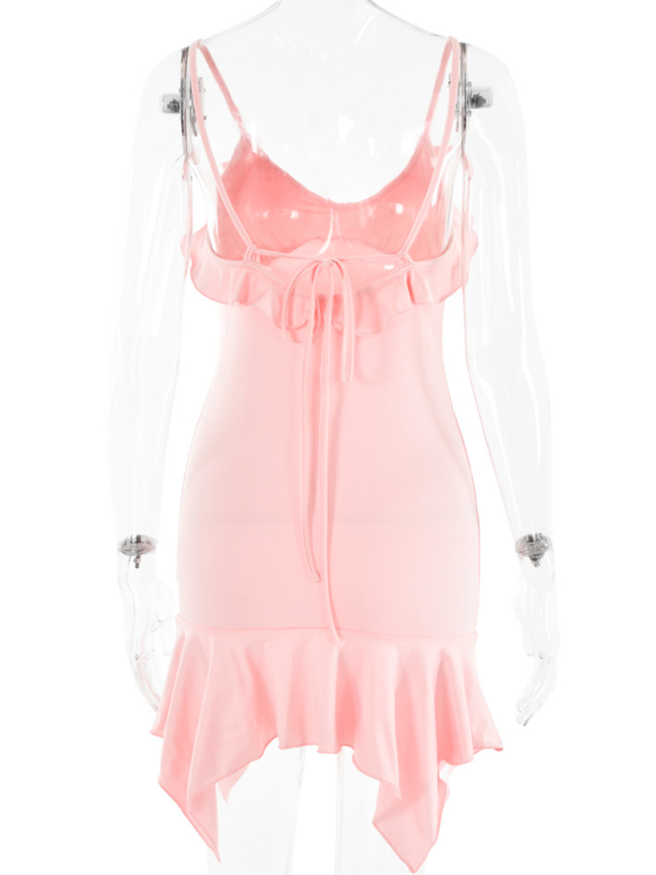 Clubbing Dresses- Summer Romance Ruffled Mini Dress- - IndioGear.com