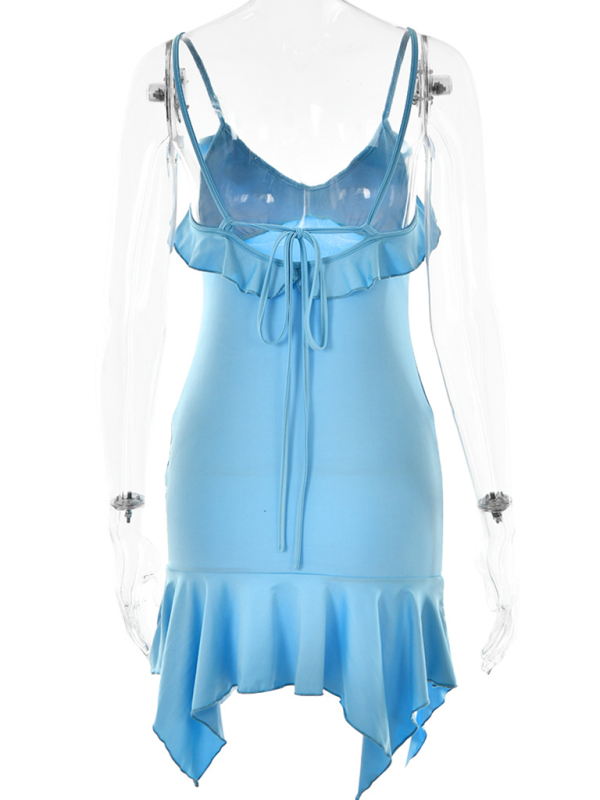 Clubbing Dresses- Summer Romance Ruffled Mini Dress- - IndioGear.com