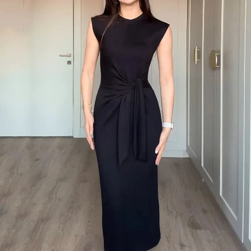 Cocktail Dresses- Cocktail Black Dress for Business Events- Black- IndioGear.com