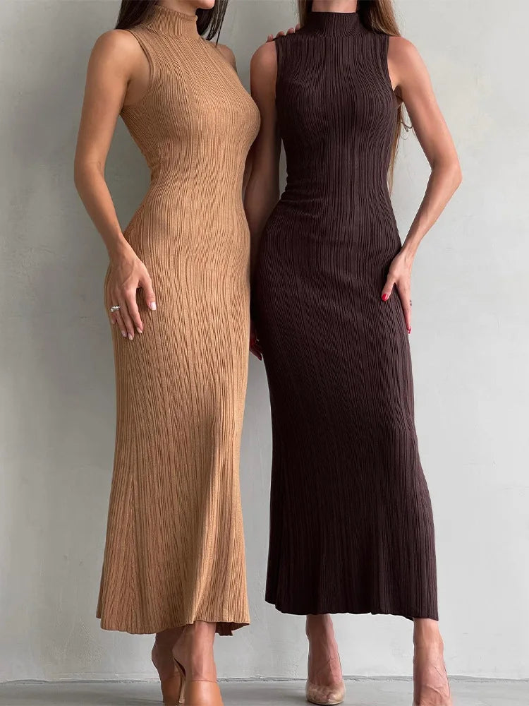 Cocktail Dresses- Elegant Form-Fitting Dress for Versatile Occasions- - IndioGear.com