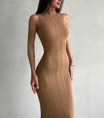 Cocktail Dresses- Elegant Form-Fitting Dress for Versatile Occasions- - IndioGear.com