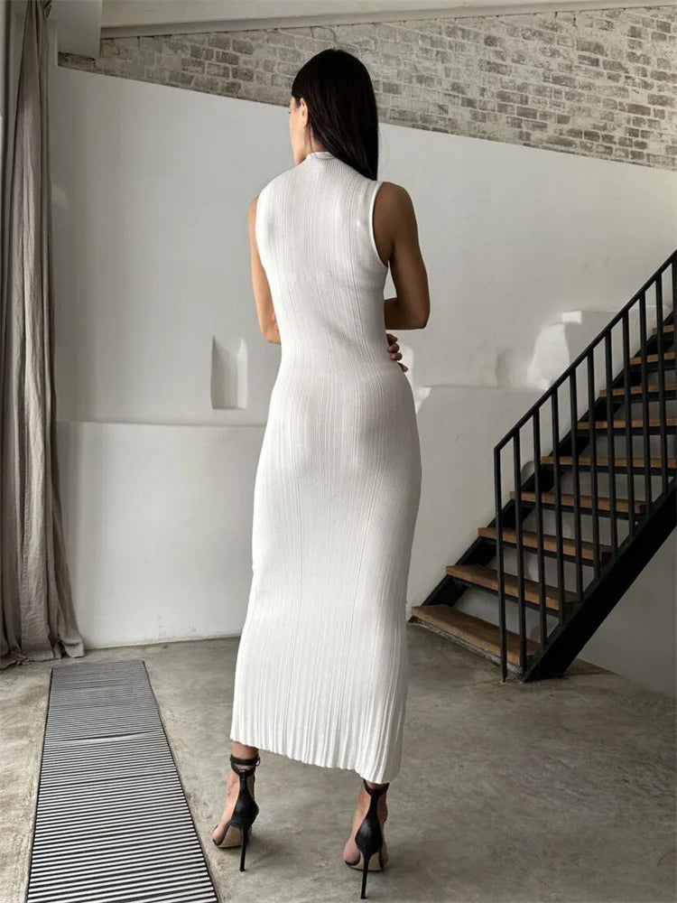 Cocktail Dresses- Elegant Form-Fitting Dress for Versatile Occasions- - IndioGear.com