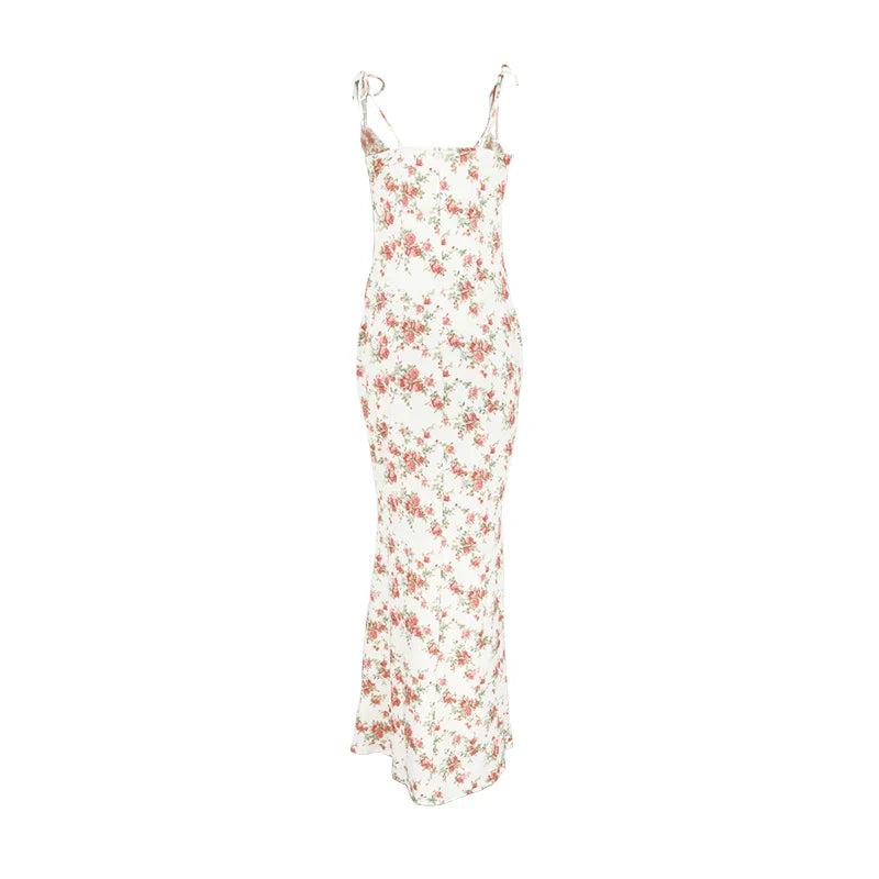 Cocktail Dresses- Romantic Floral Mermaid Dress - Perfect for Garden Weddings- - IndioGear.com