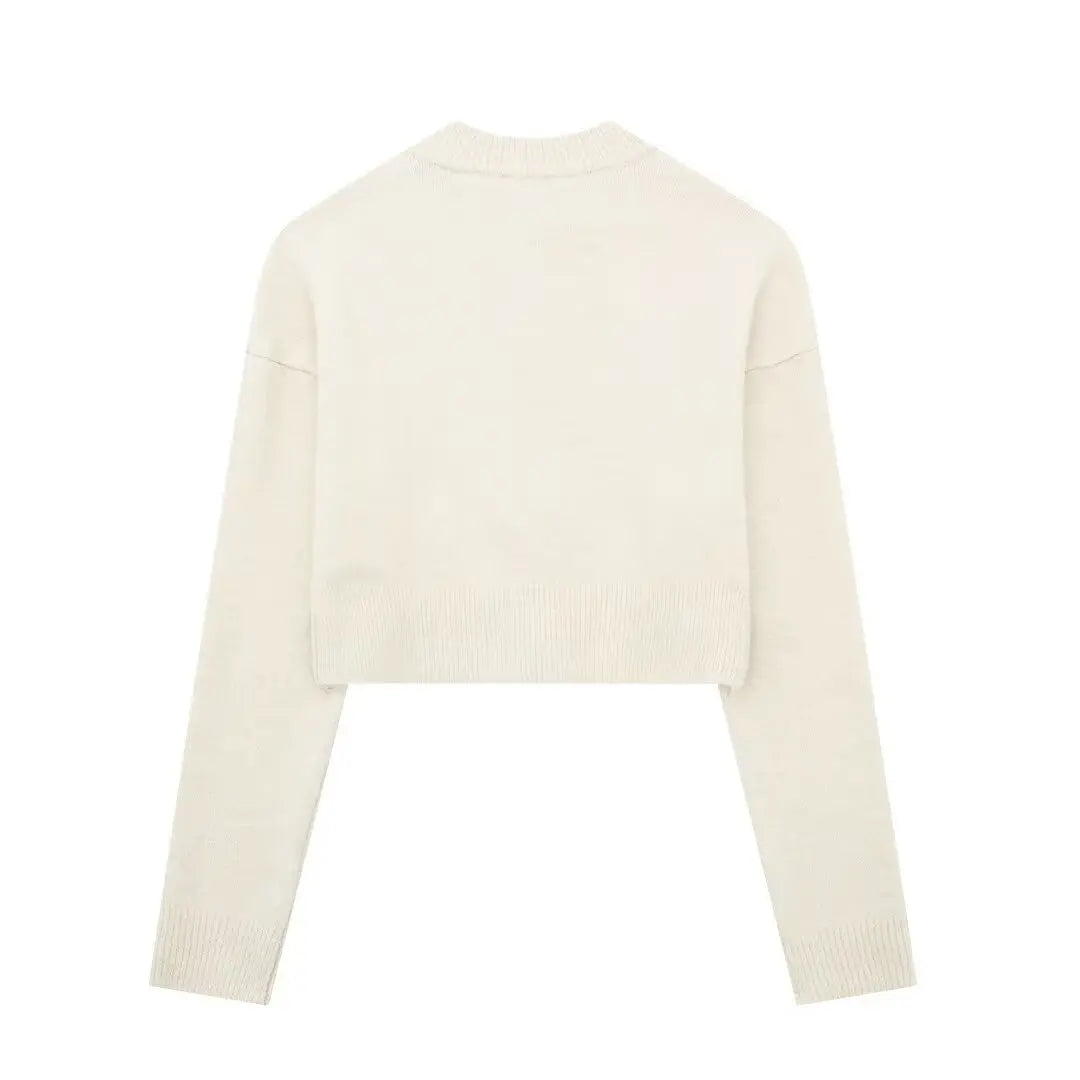 Crop Cardigans- Sophisticated Cropped Cardigan – Perfect Layering Piece- - IndioGear