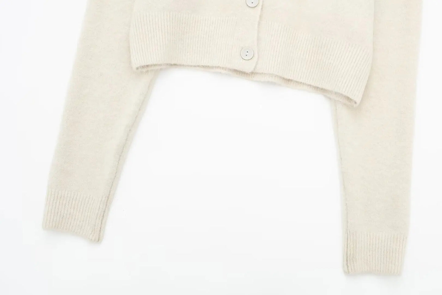 Crop Cardigans- Sophisticated Cropped Cardigan – Perfect Layering Piece- - IndioGear