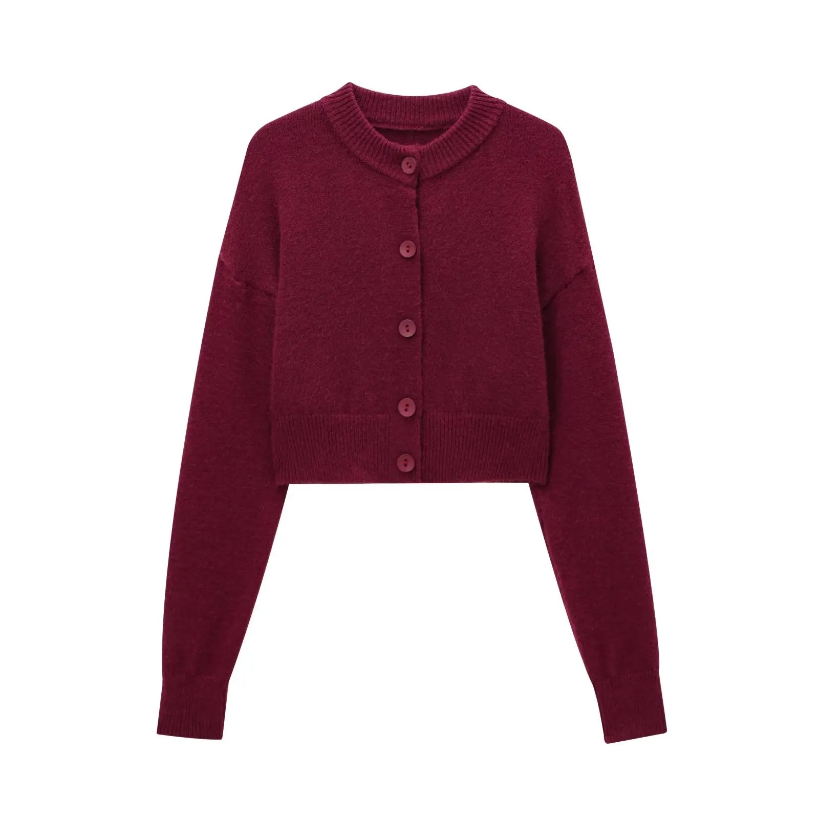 Crop Cardigans- Sophisticated Cropped Cardigan – Perfect Layering Piece- - IndioGear