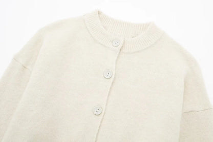 Crop Cardigans- Sophisticated Cropped Cardigan – Perfect Layering Piece- - IndioGear