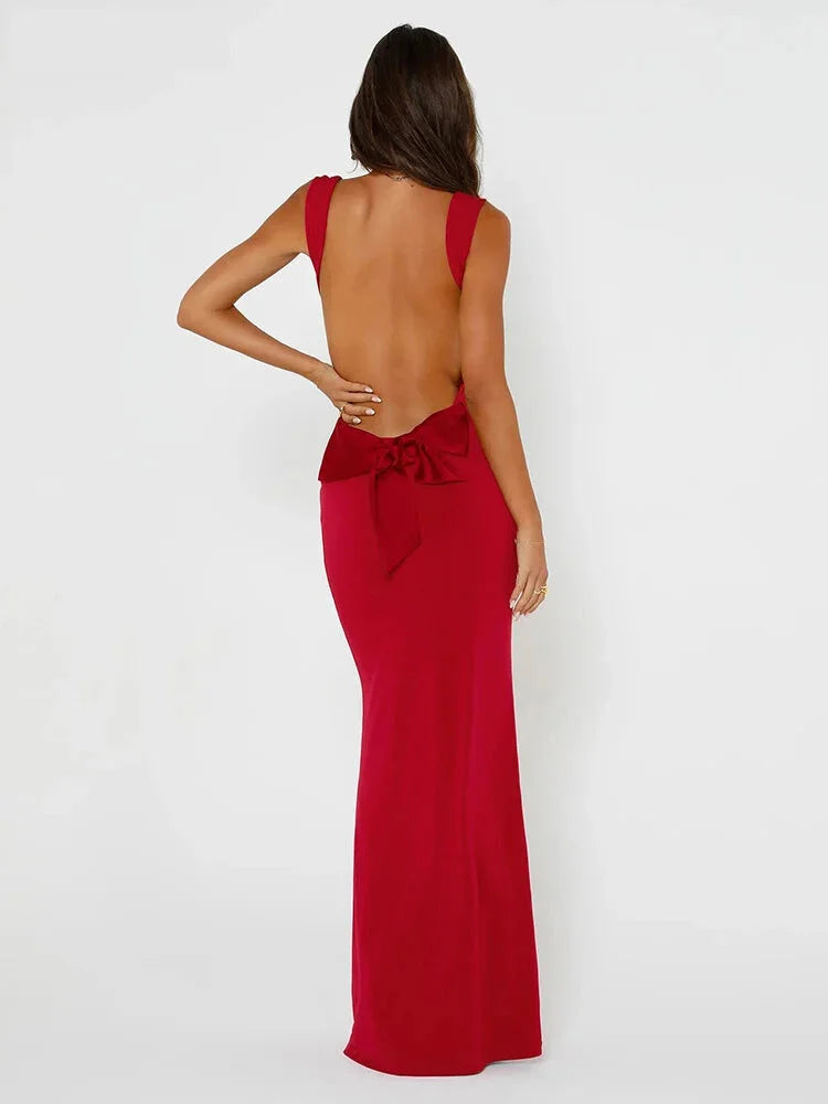 Elegant Dresses- Elegant Mermaid Backless Gown - Evening Dress- - IndioGear.com