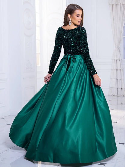 Elegant Dresses- Elegant Mermaid Gown Formal Dress with Detachable Train- - IndioGear.com