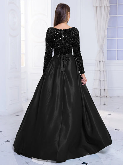 Elegant Dresses- Elegant Mermaid Gown Formal Dress with Detachable Train- - IndioGear.com