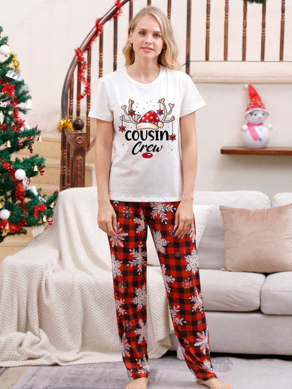 Family Pajamas Set- Rudolph's Reindeer Christmas Pajamas Family Set- - IndioGear.com