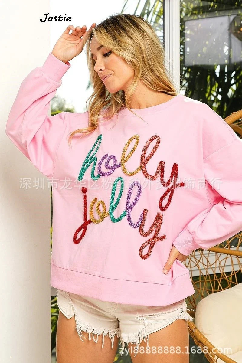 Festive Pullover Sweaters - Festive Charm Holiday Pullover Sweater