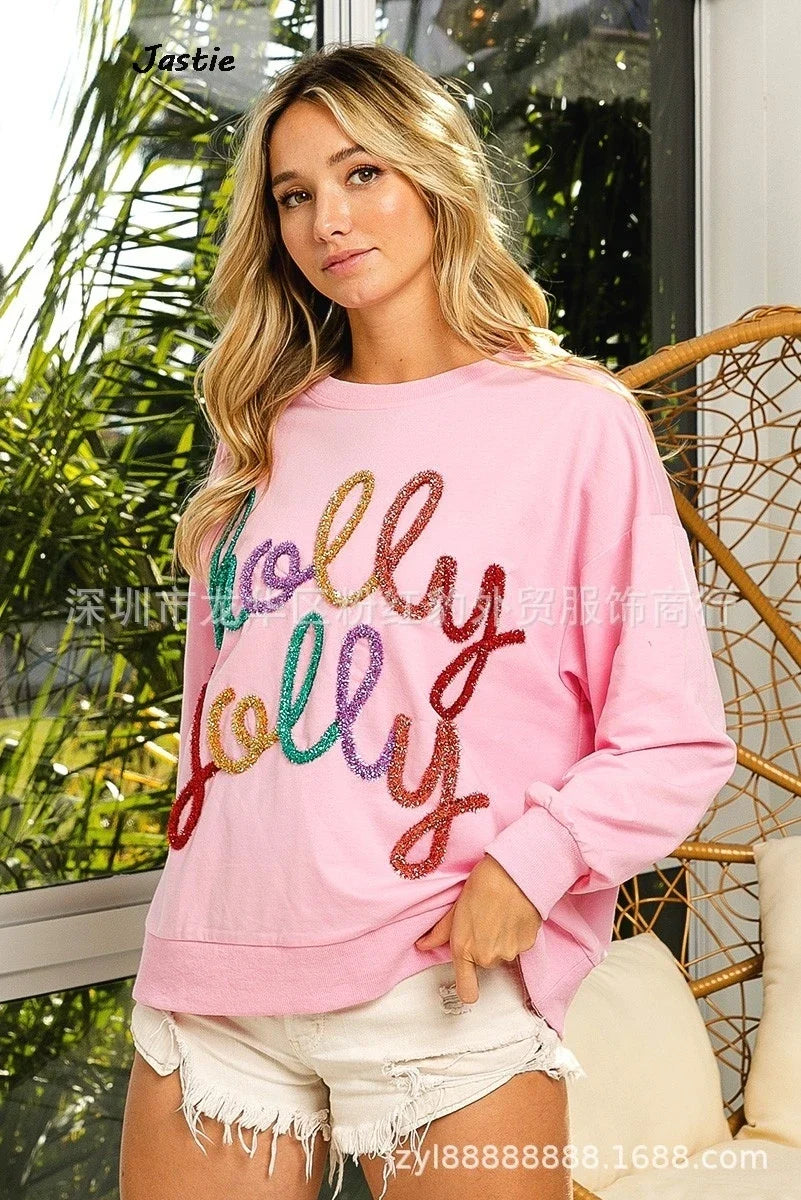 Festive Pullover Sweaters - Festive Charm Holiday Pullover Sweater