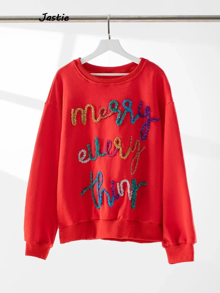 Festive Pullover Sweaters - Festive Charm Holiday Pullover Sweater