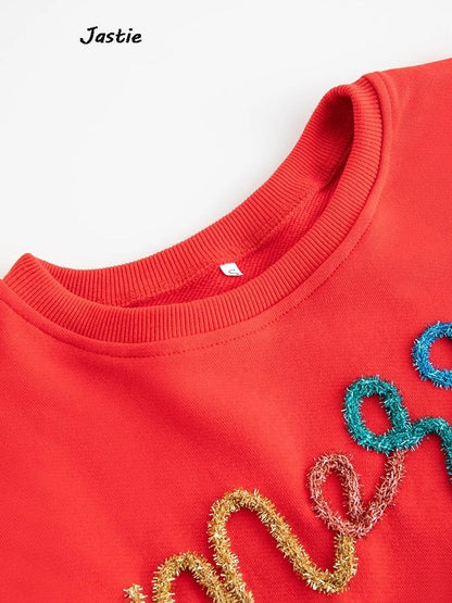 Festive Pullover Sweaters - Festive Charm Holiday Pullover Sweater