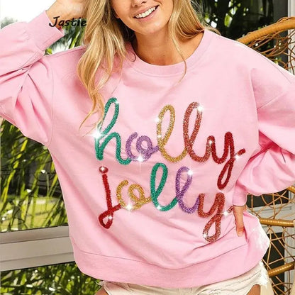 Festive Pullover Sweaters - Festive Charm Holiday Pullover Sweater