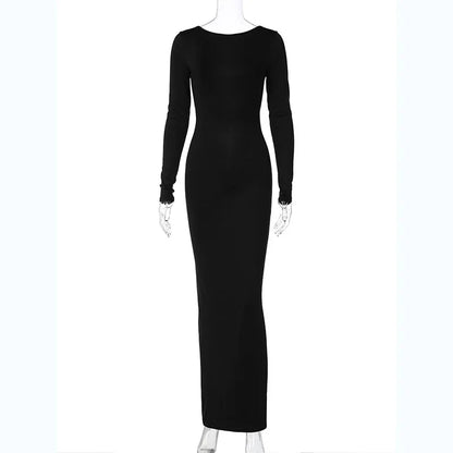 Gala Dresses- Elegant Maxi Dress for Gala Evenings - Alluring Design- - IndioGear Women Clothing