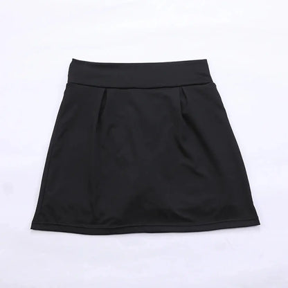 Workout Gear High-Waisted Skirt-Shorts for Women