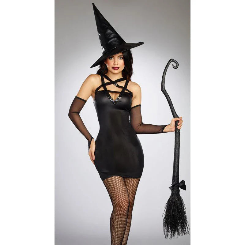 Halloween Costumes- Bewitching Halloween Witch Costume for Halloween & Cosplay Events- - IndioGear.com