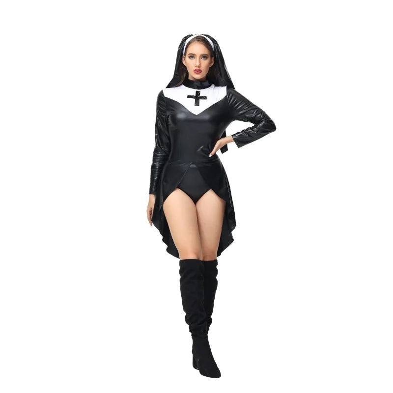 Halloween Costumes- Daring Nun Costume – Perfect for Halloween- - IndioGear.com